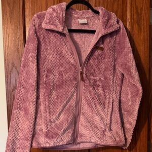 Columbia Women’s Fire Side II Sherpa Fleece Jacket | Lavender Mauve | Size M